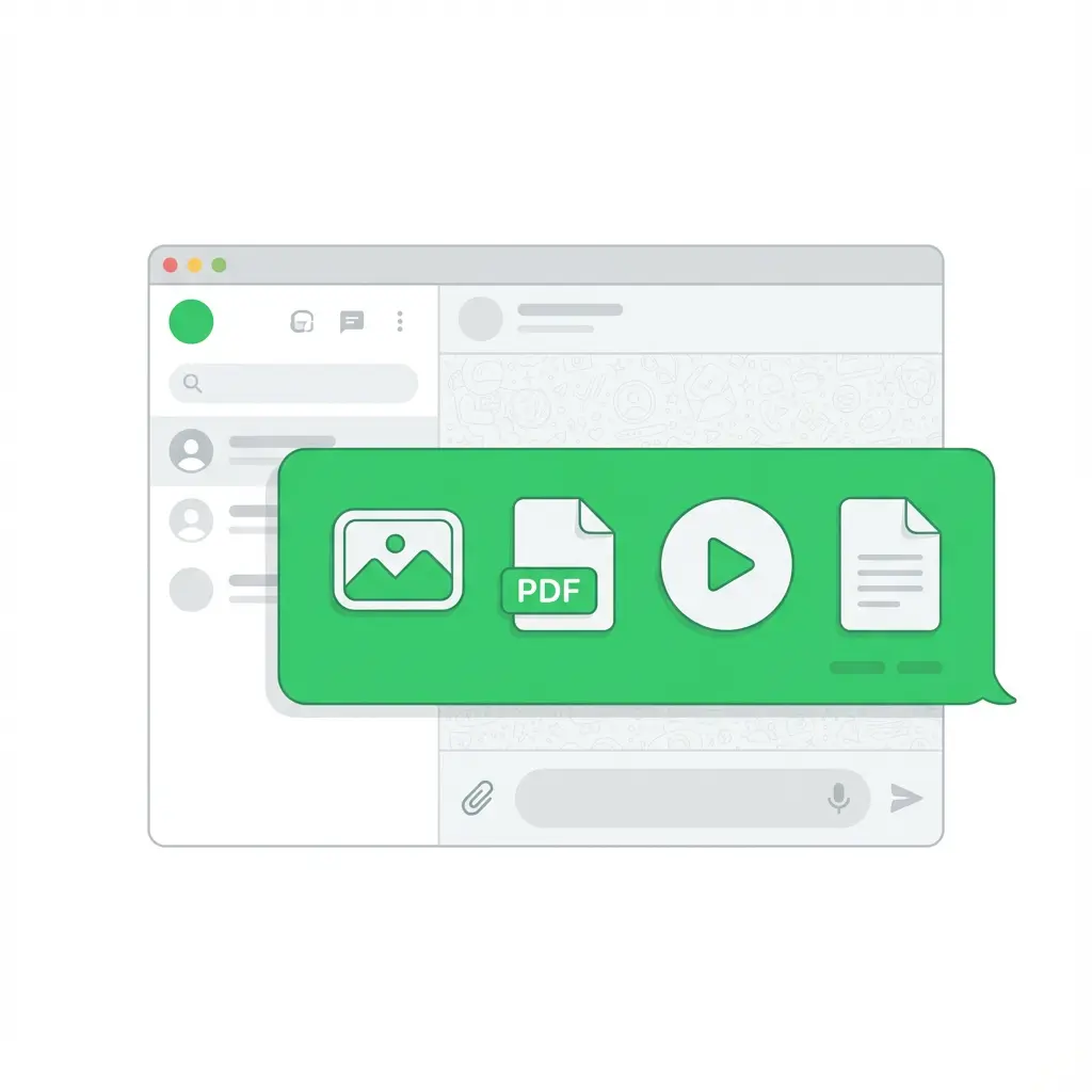 Send media and file attachments with Premium Sender